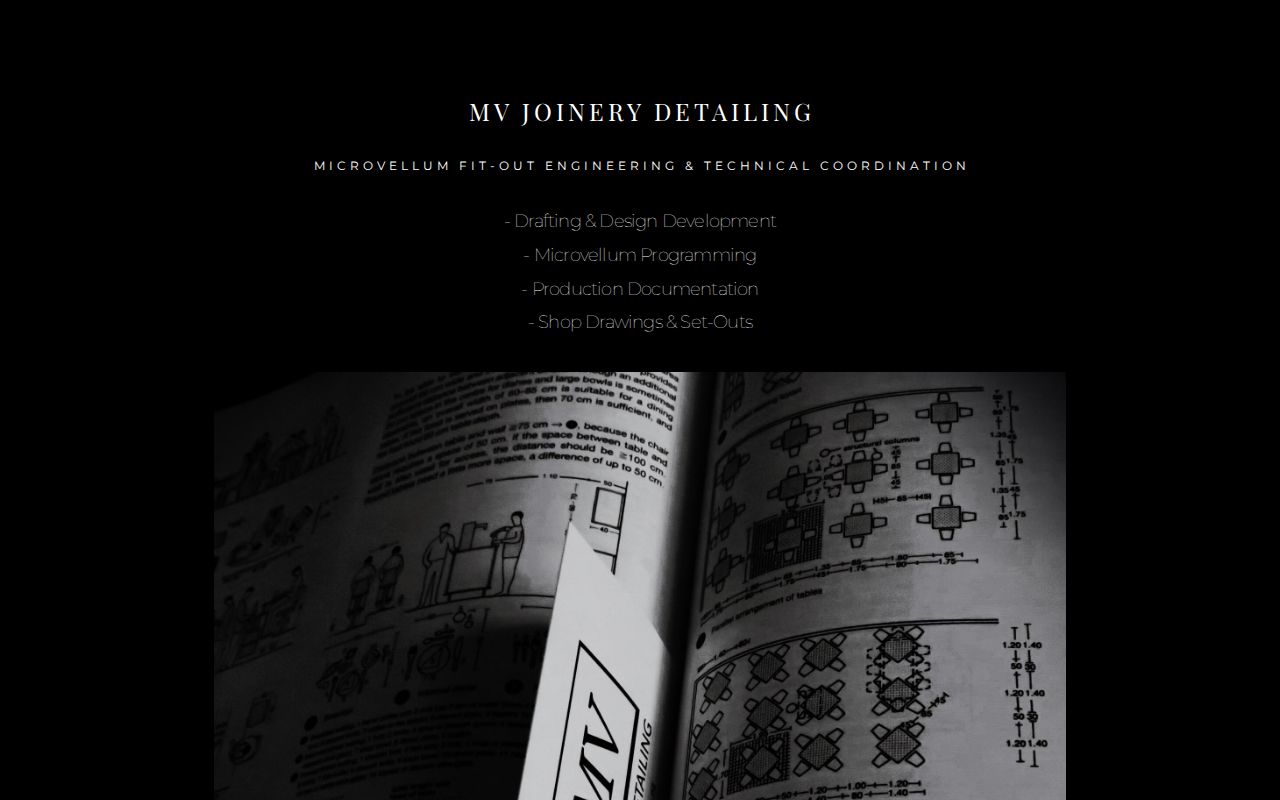 MV JOINERY DETAILING LIMITED
